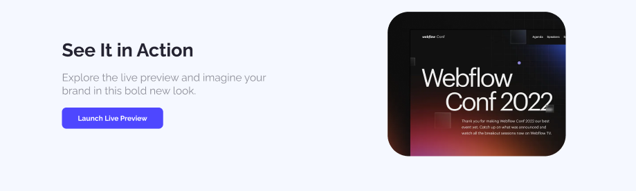 Webflow Preview